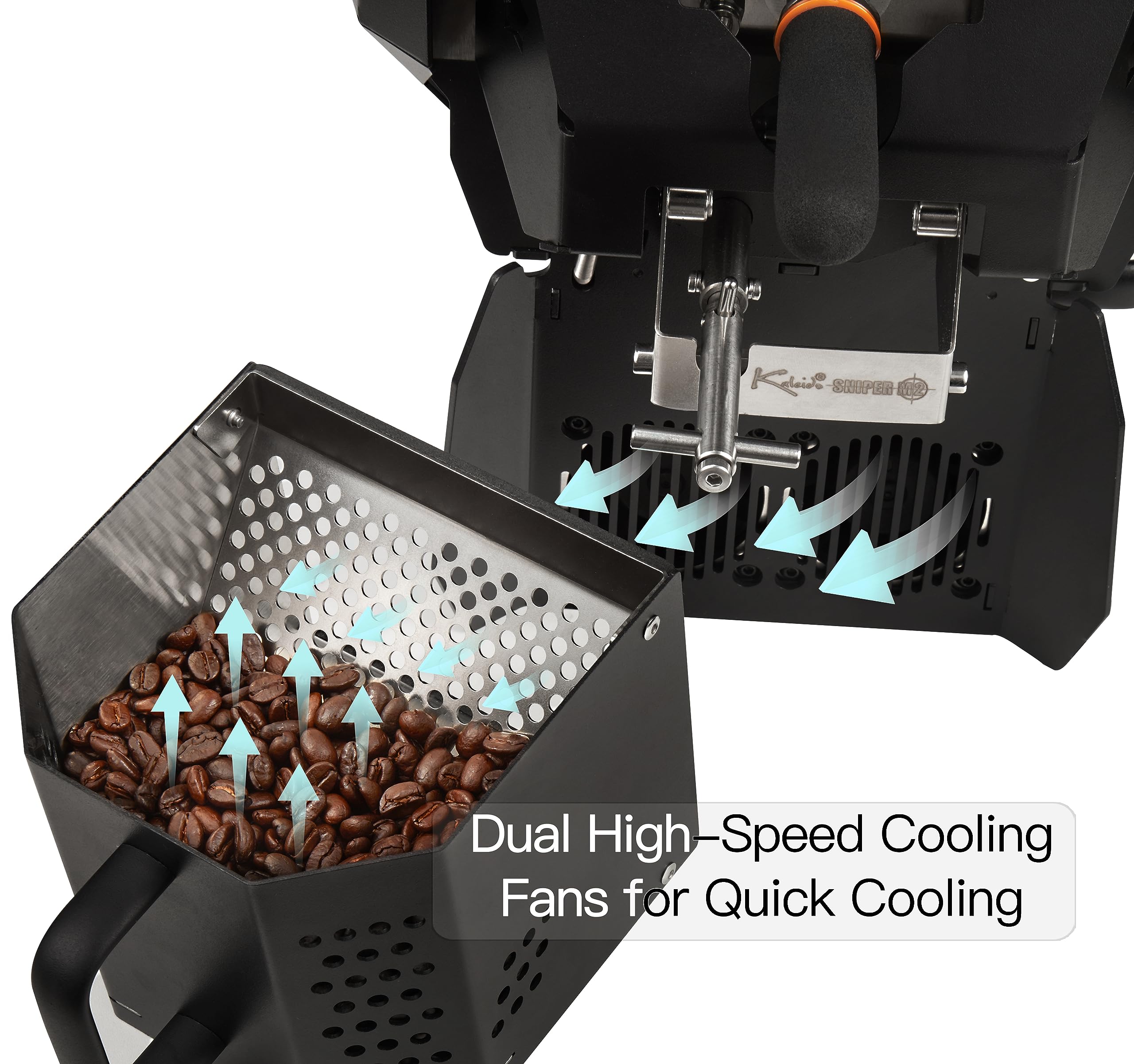 Amazon.co.jp : Kaleido Sniper コーヒー焙煎機、商用用電気加熱式